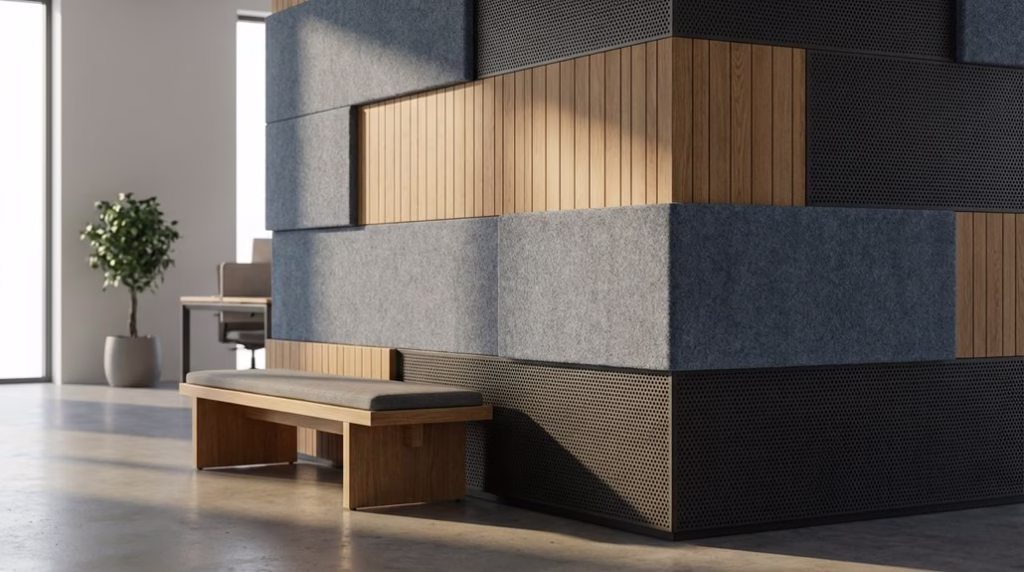 sound absorbing wall panel design options