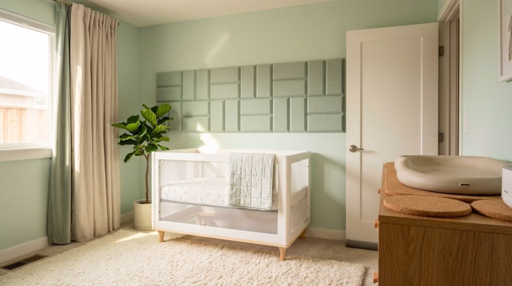 soundproofing nursery with safe materials