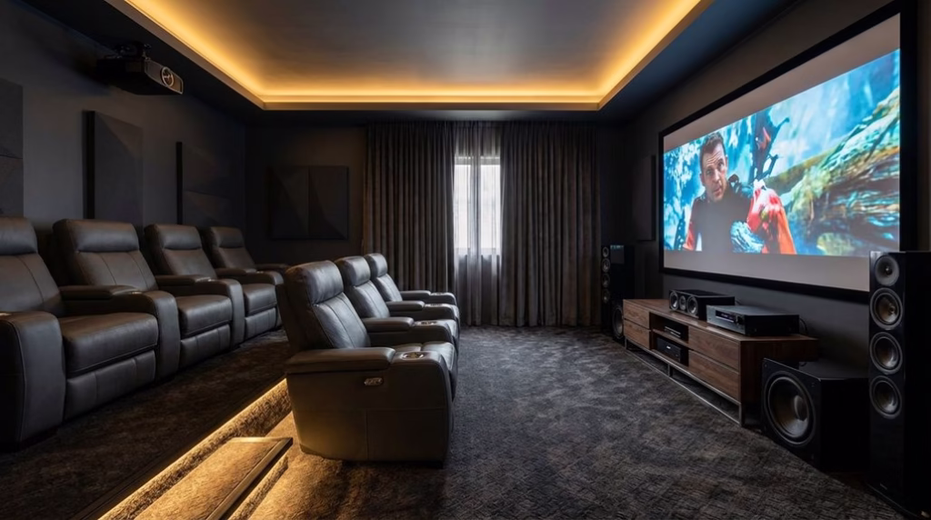 comprehensive home theater room design