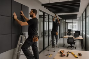 acoustic panel installation contractor demands