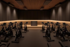 boutique spin studio acoustics