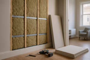 shared wall townhome soundproofing