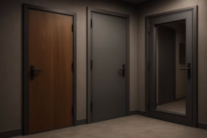 types of soundproof doors